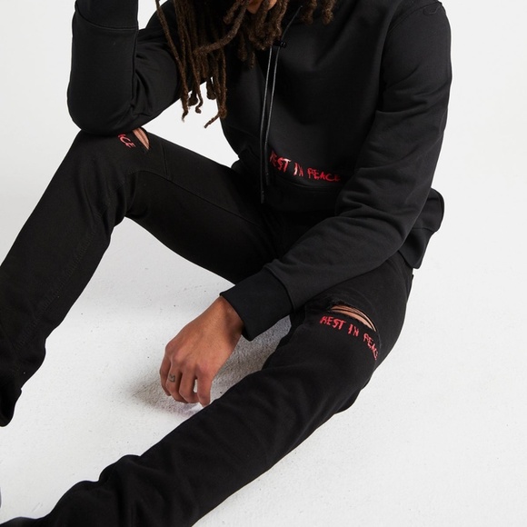 RTA BRYANT JEANBLACK RED